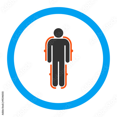 Exoskeleton Rounded Vector Icon
