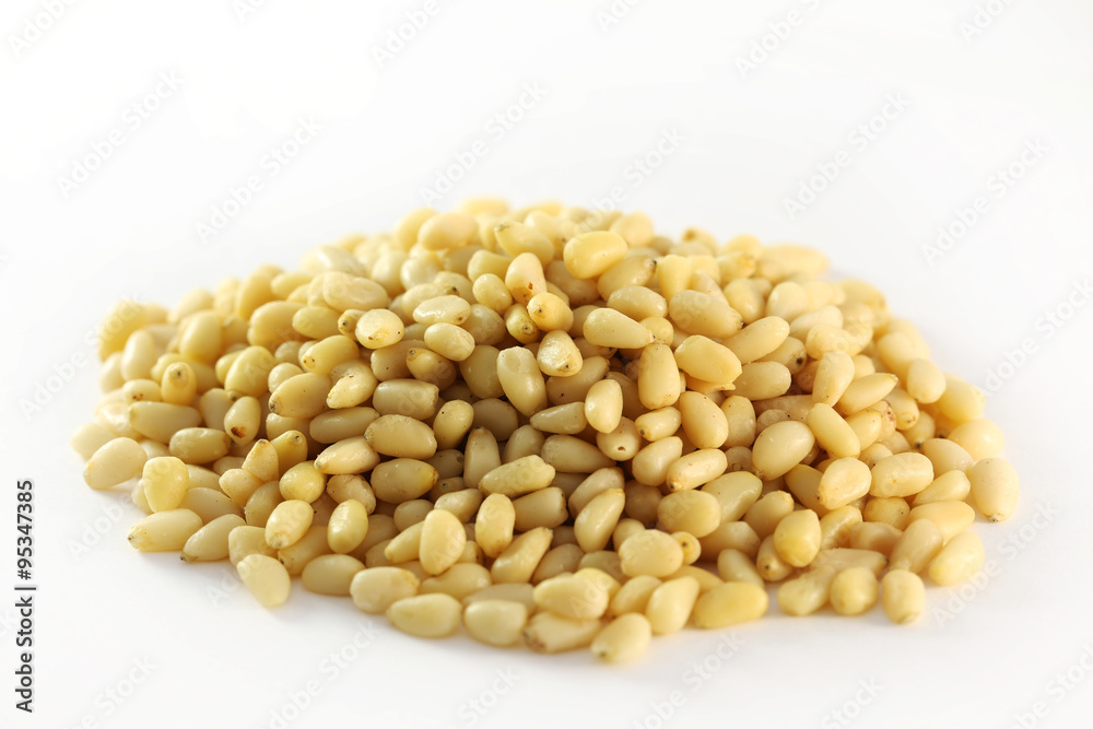 Pine nuts from pine trees