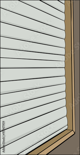Close Up of Closed Window