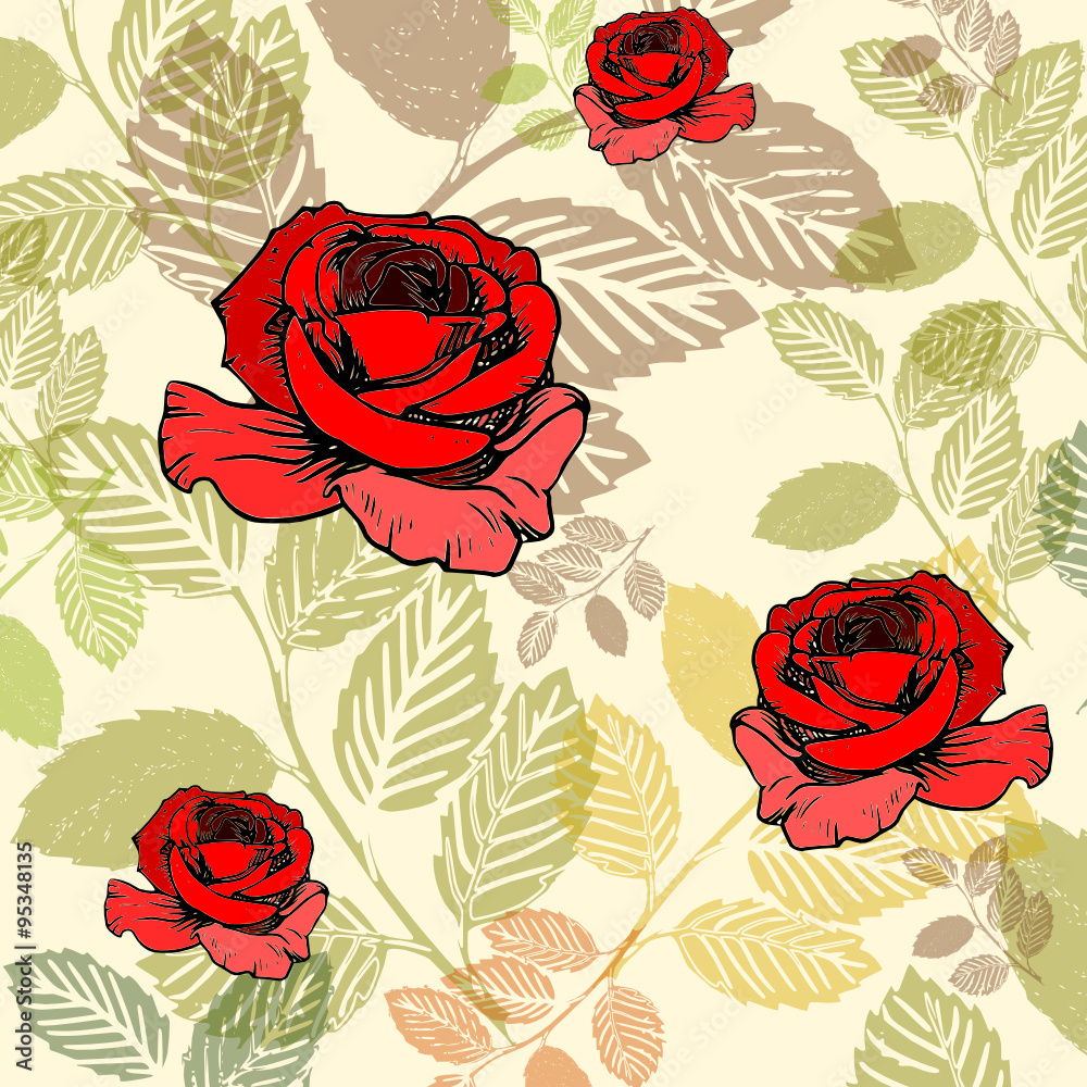 Papel pintado vintage 