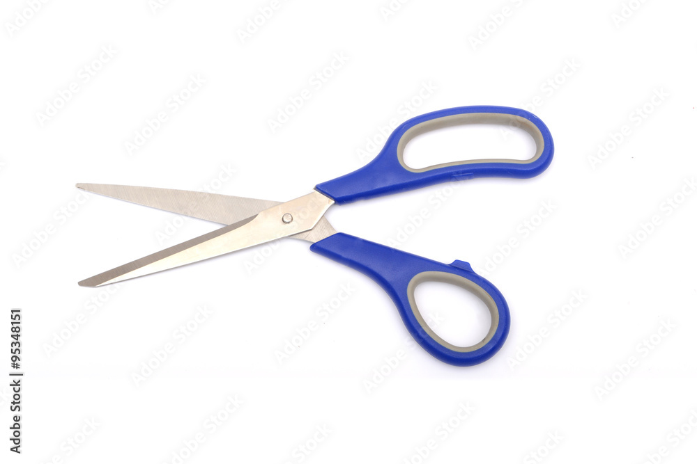 Scissors for paper cut isolated on white background Scissors for paper cut isolated on white background