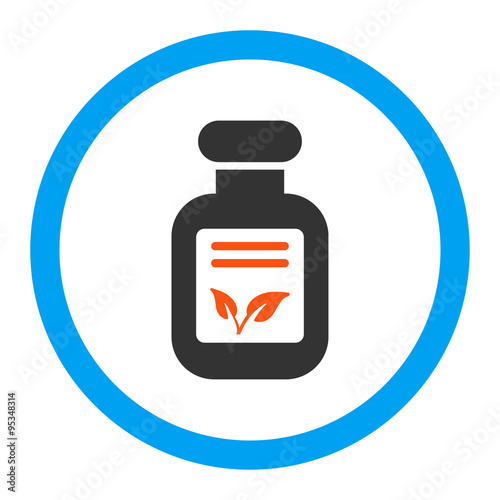 Natural Drugs Rounded Vector Icon