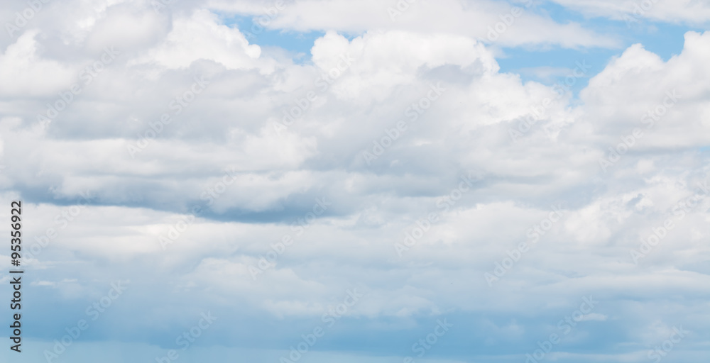 white cloud on sky - obrazy, fototapety, plakaty 