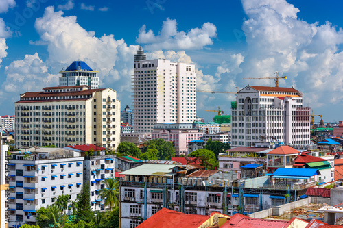 Yangon Skyline photo