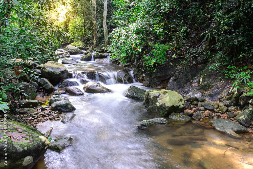 Krok E Dok waterfall in national park, Saraburi Thailand. Krok E Dok waterfall in national park, Saraburi Thailand.
