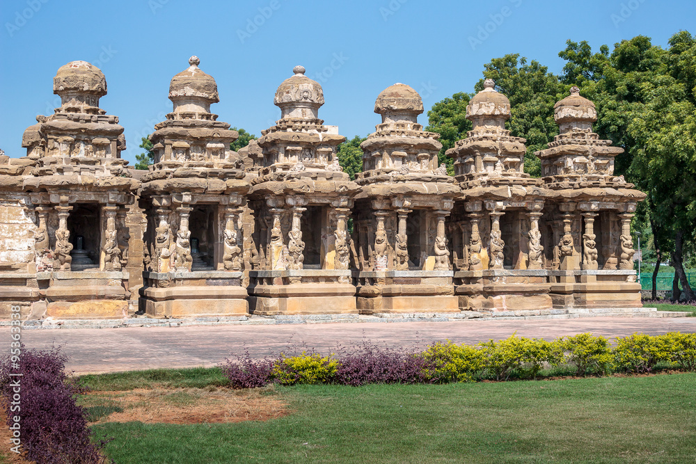 India, Kailasanathar temple in Kanchipuram