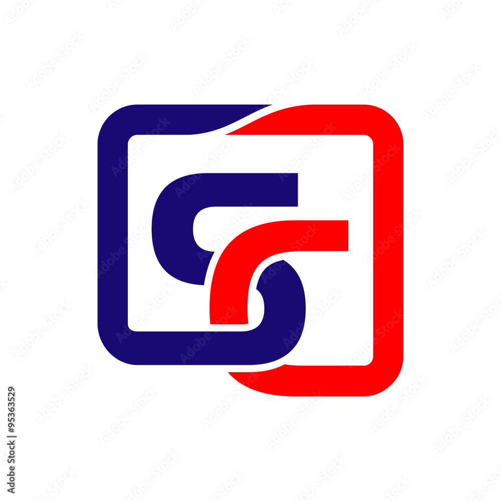 SC Initials Logo Template SC Initials Logo Template