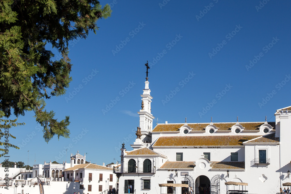Obraz premium Rocio Church in Andalucia Spain