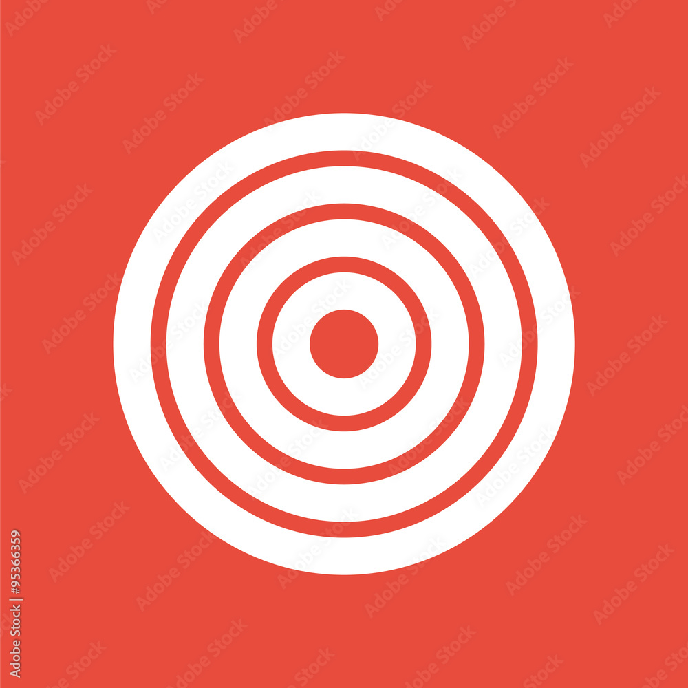 Target icon. Goal icon. Target icon. Goal icon.