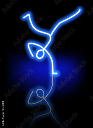 Neon Light Dancer