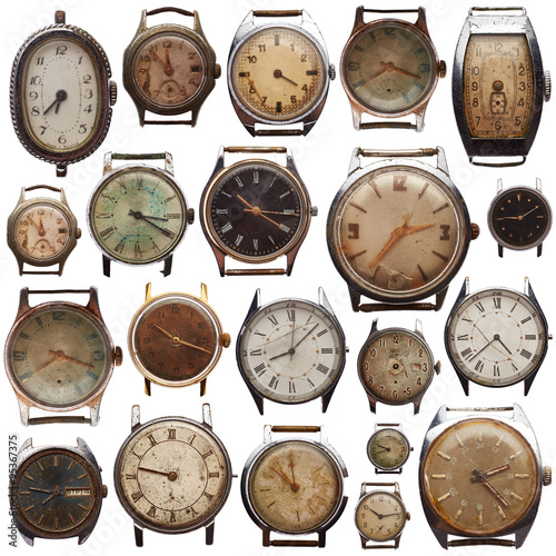 Set of old watches