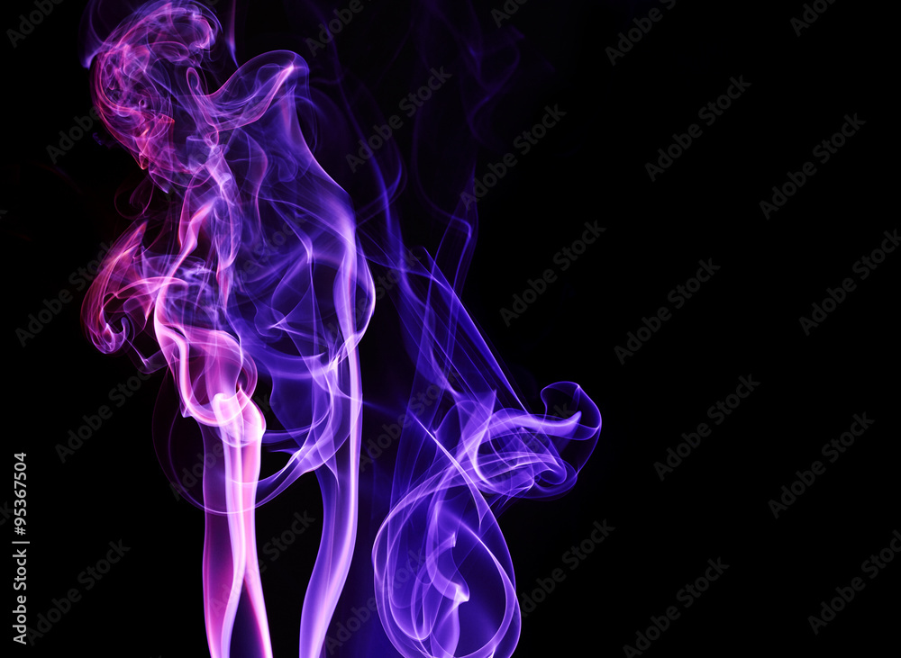 Abstract smoke swirls Abstract smoke swirls