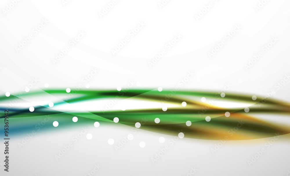 Colorful wave line, abstract background with light and shadow effects Colorful wave line, abstract background with light and shadow effects