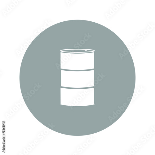 Simple icon barrels of oil.
