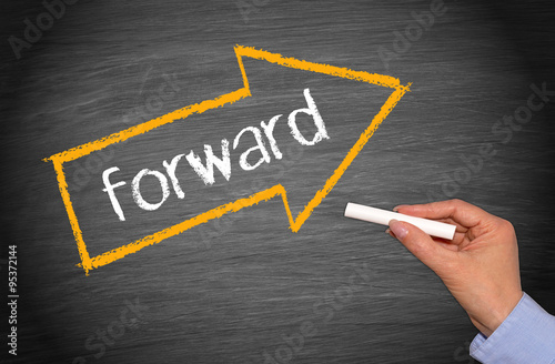 Forward - arrow with text