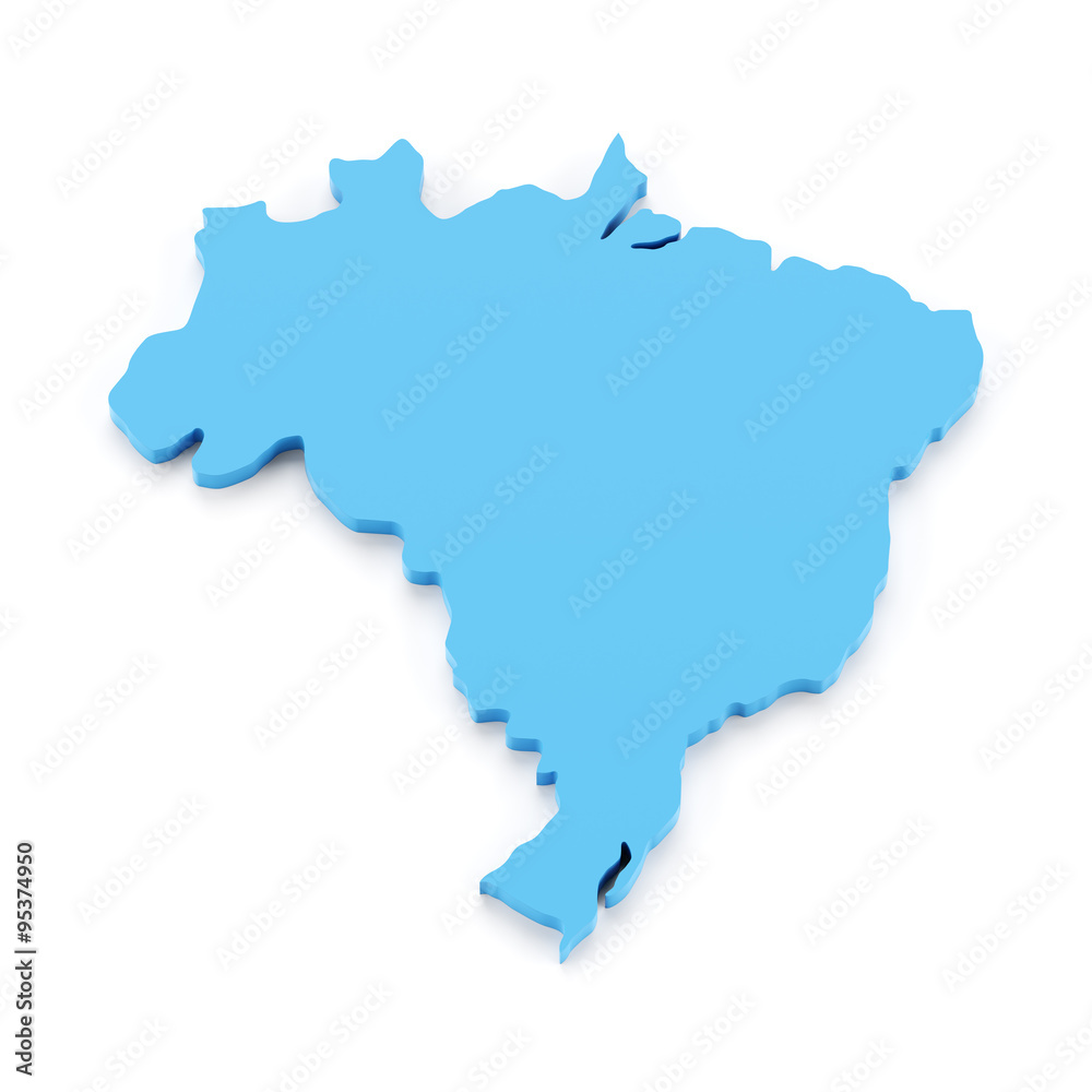 Map of Brazil