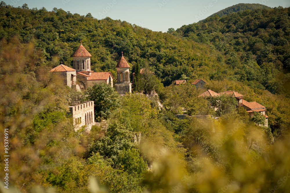 The ancient monastery Motsameta, Georgia