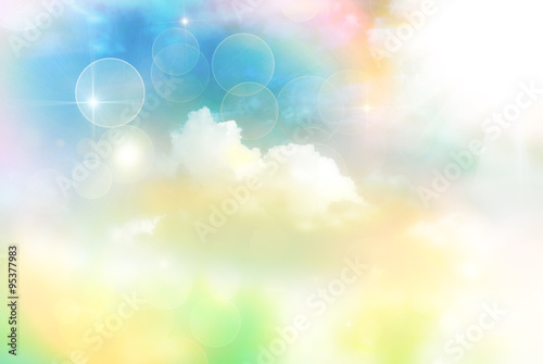 Abstract bokeh background