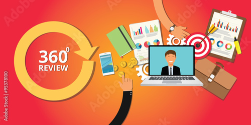 360 degree review for hrd human resource development company worker employee