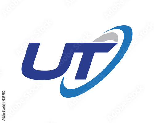 Free Download UT Letter Swoosh Media Technology Logo - GFXLoad