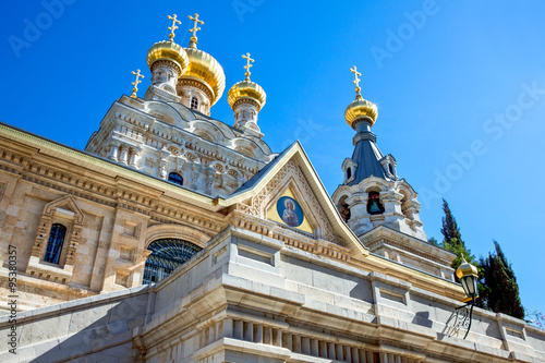 Israel, Jerusalem, the Mary Magdalene Orthodox church