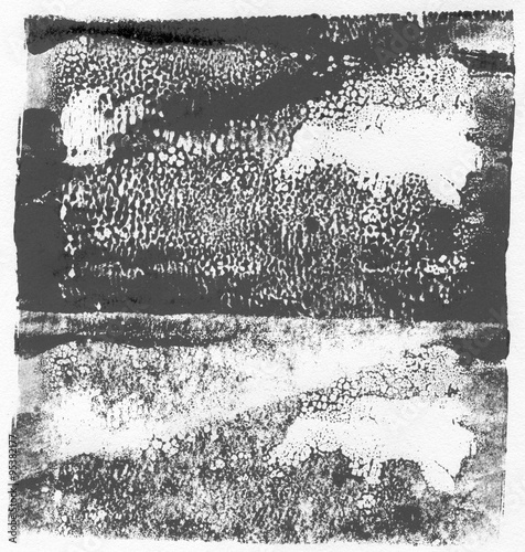 Black rolled ink texture