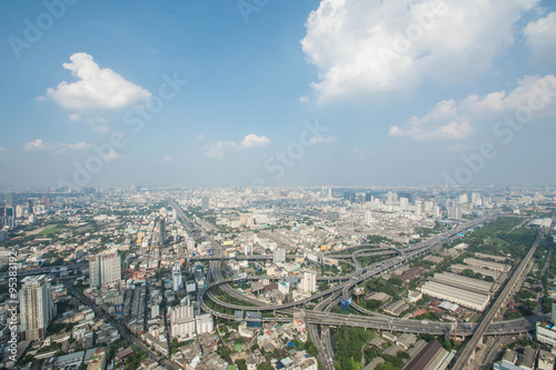 Bangkok cityscape bangkok city of Thailand © Suwatchai