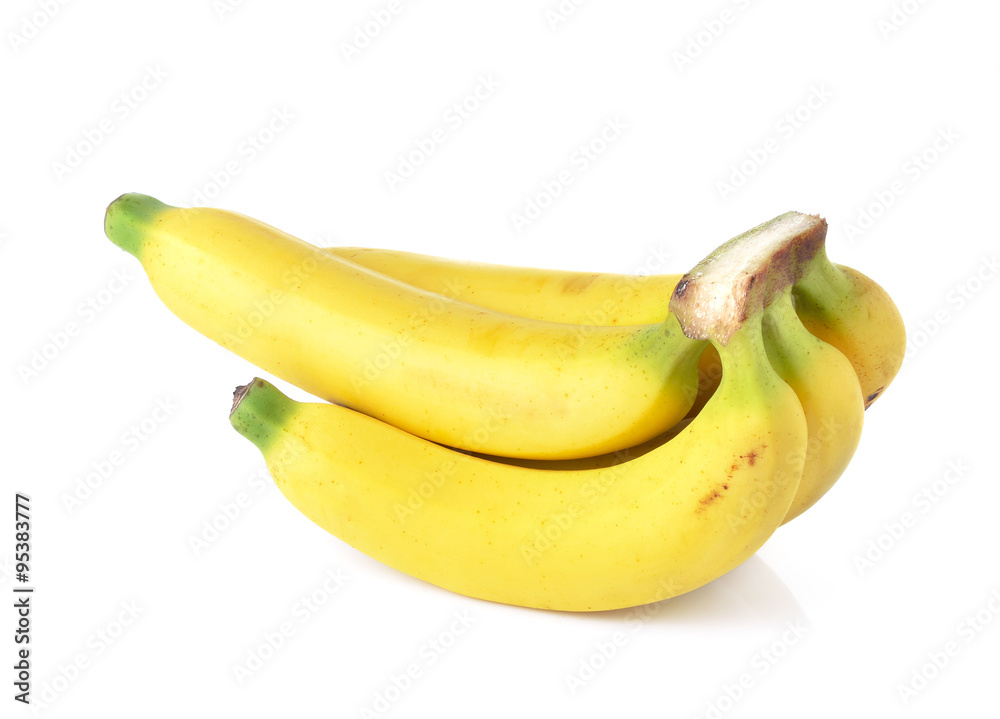banana isolated on white background banana isolated on white background