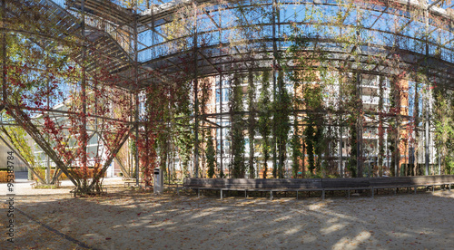 Obraz na płótnie Stadtpark Oerlikon w salonie