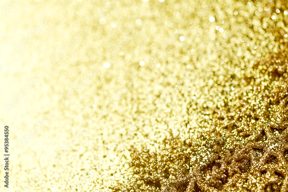 Gold snowflake decor Gold snowflake decor
