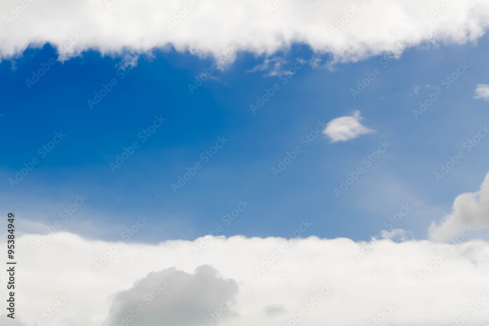 Naklejka premium Sky clouds