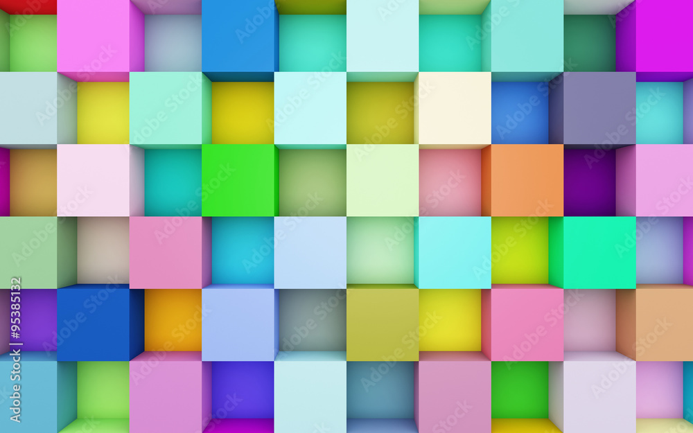 abstract colorful geometric background