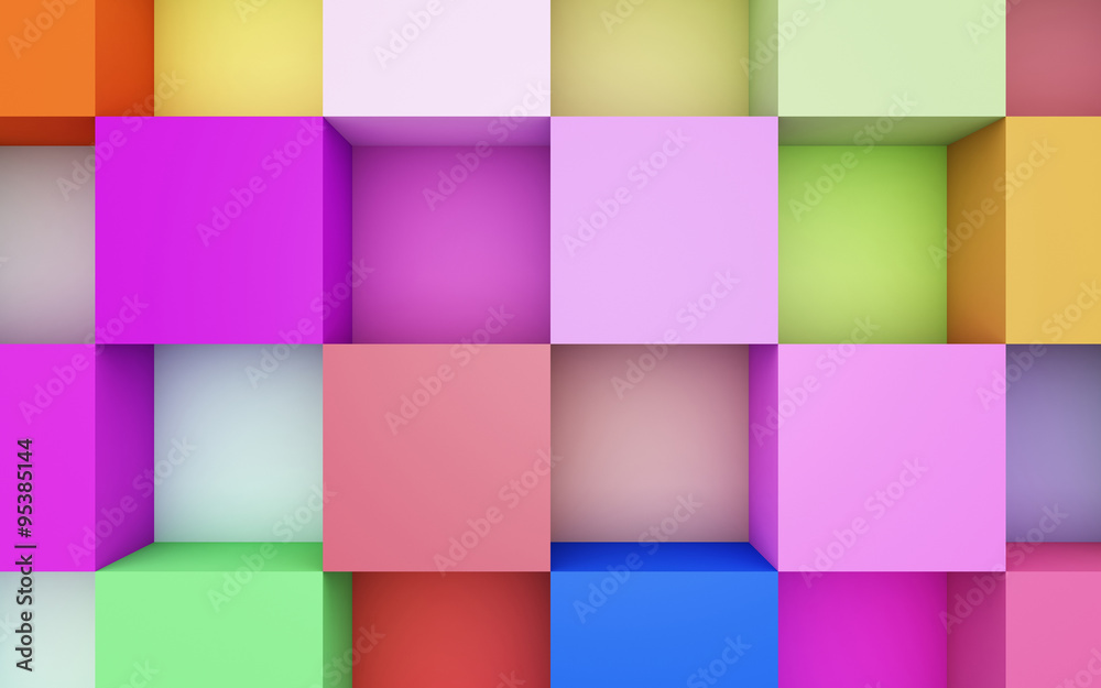 abstract colorful geometric background