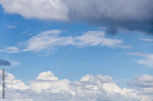 Beautiful of clouds in the blue sky © phatpc
