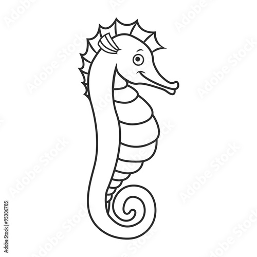 cute seahorse