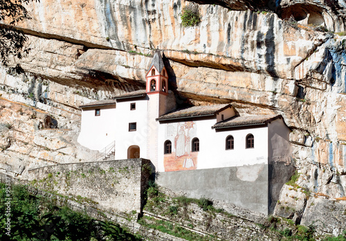 Hermitage of Saint Columban. Rovereto, province of Trentino-Alto photo