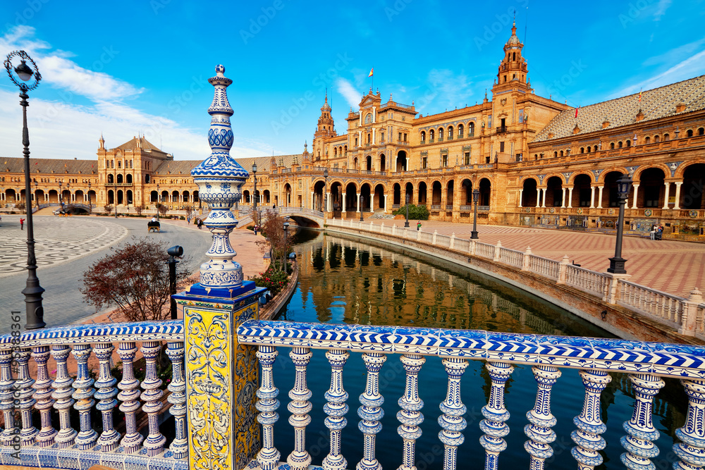 Obraz premium Plaza de Espana. Seville, Spain