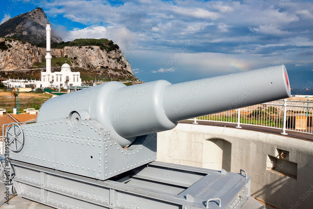 exhibit guns in Gibraltar