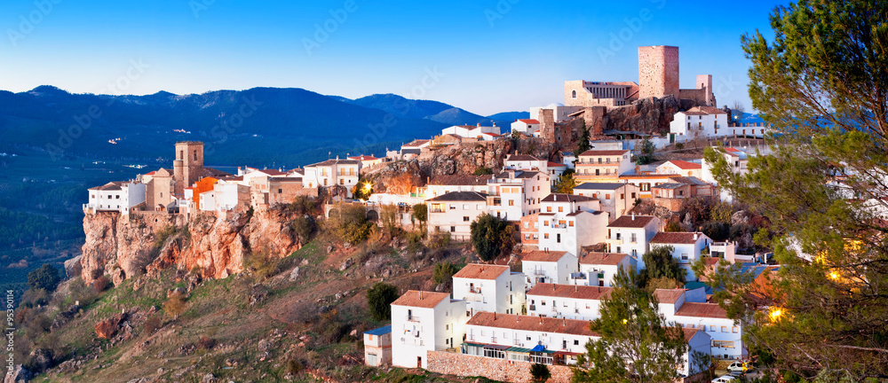 Hornos de Segura town in province of Jaen. Spain