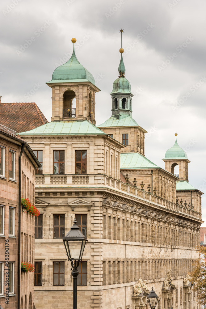 Fototapeta premium Historic Rathaus of Nuremberg
