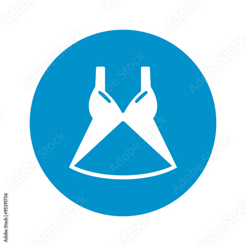 Vector illustration of  underwear icon