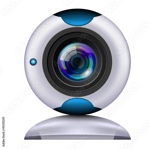 Webcam Isolated on White