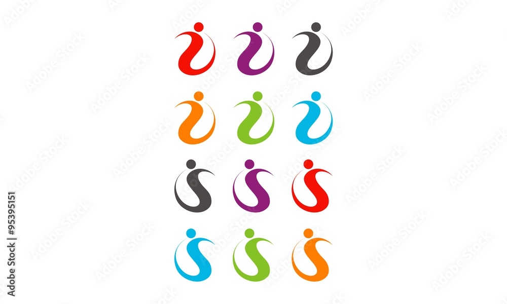 letter i modern logo letter i modern logo