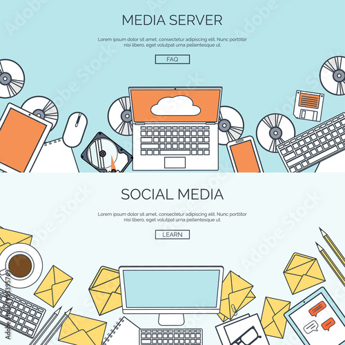 Vector illustration.  Global communication. Social network ,chatting. Emailing and sms. Web calls. Internet