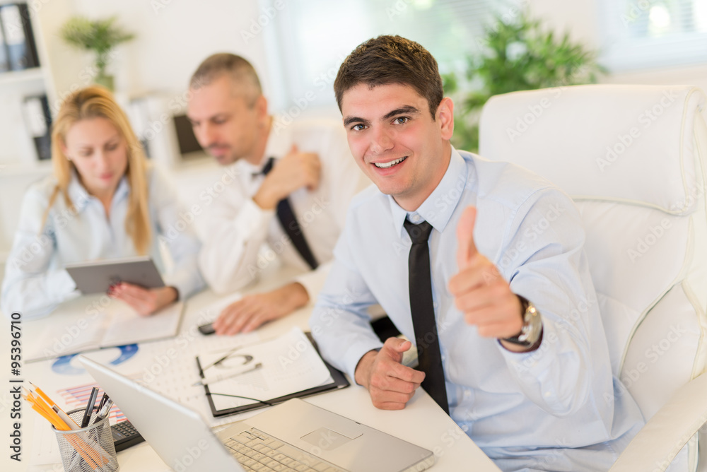 Fototapeta premium Successful Businessman