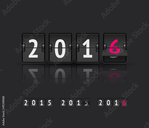 New year countdown