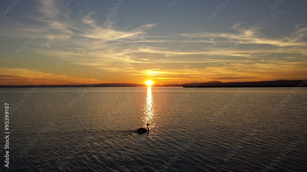 Obraz premium Sonnenuntergang