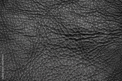 Closeup of leather texture