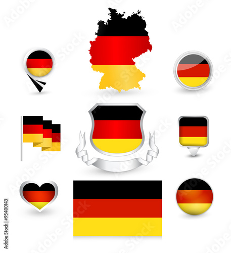 Free Download Germany Flag Collection - GFXLoad