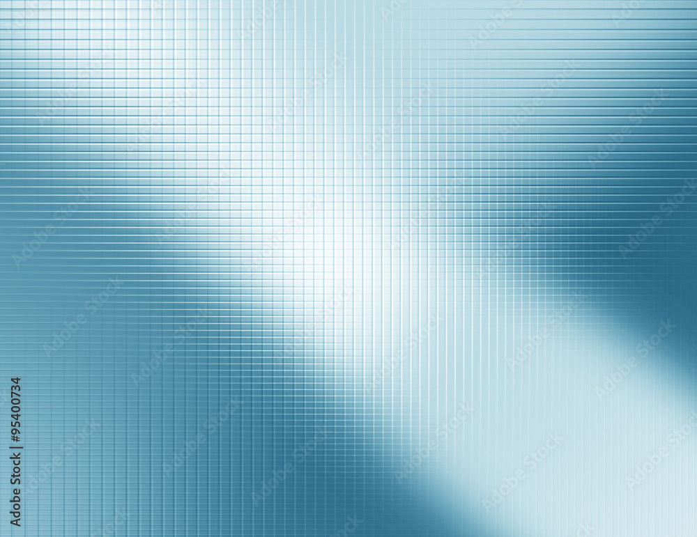 blue abstract background, metallic mesh